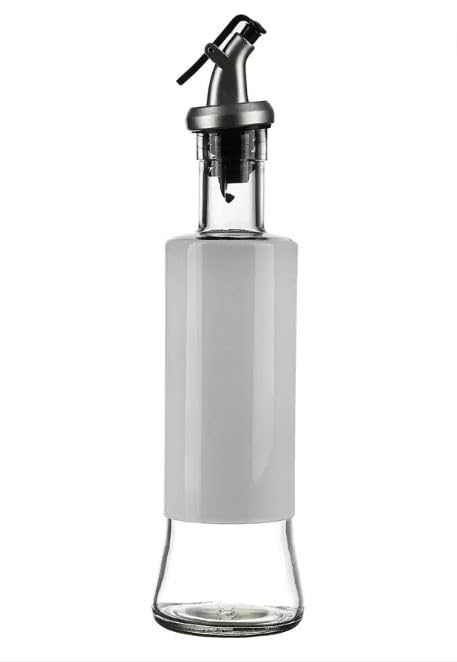 RAYCRAFT WORLD 300 ml, Oil Can Kitchen Olive Oil Bottle with Pourer Visible Cruet Vinegar Oil Dispenser Bottle for Oil/Vinegar