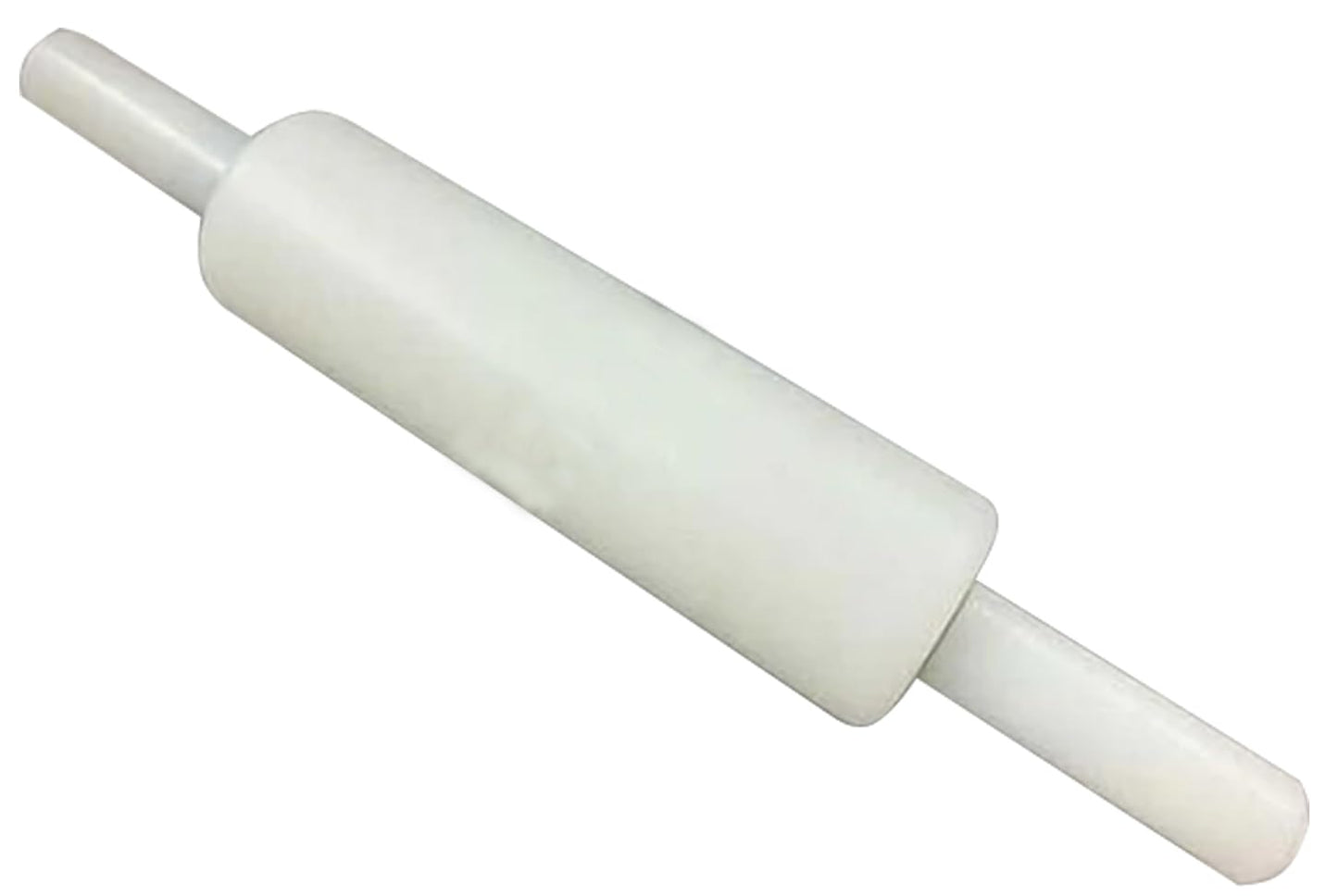 RAYCRAFT WORLD Acrylic Pasta Cookie/Dough Pizza/Chapati Rolling Pin for Home or Commercial Purpose White (Pack of 1Pc)