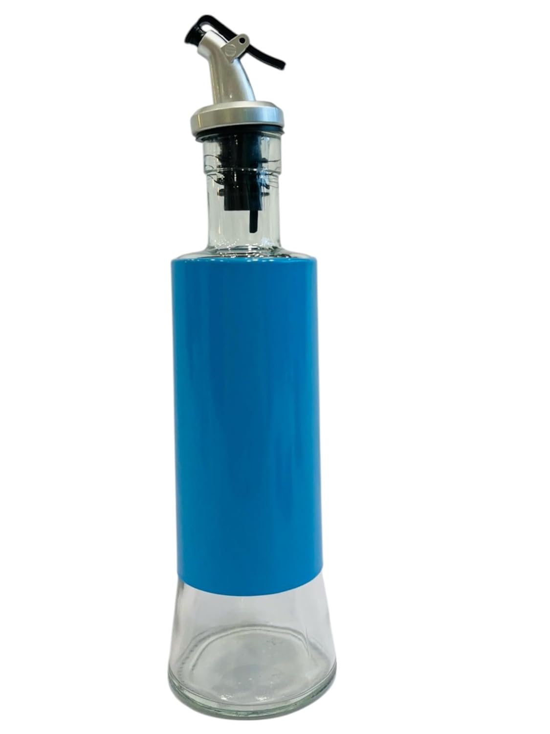 RAYCRAFT WORLD 300 ml, Oil Can Kitchen Olive Oil Bottle with Pourer Visible Cruet Vinegar Oil Dispenser Bottle for Oil/Vinegar