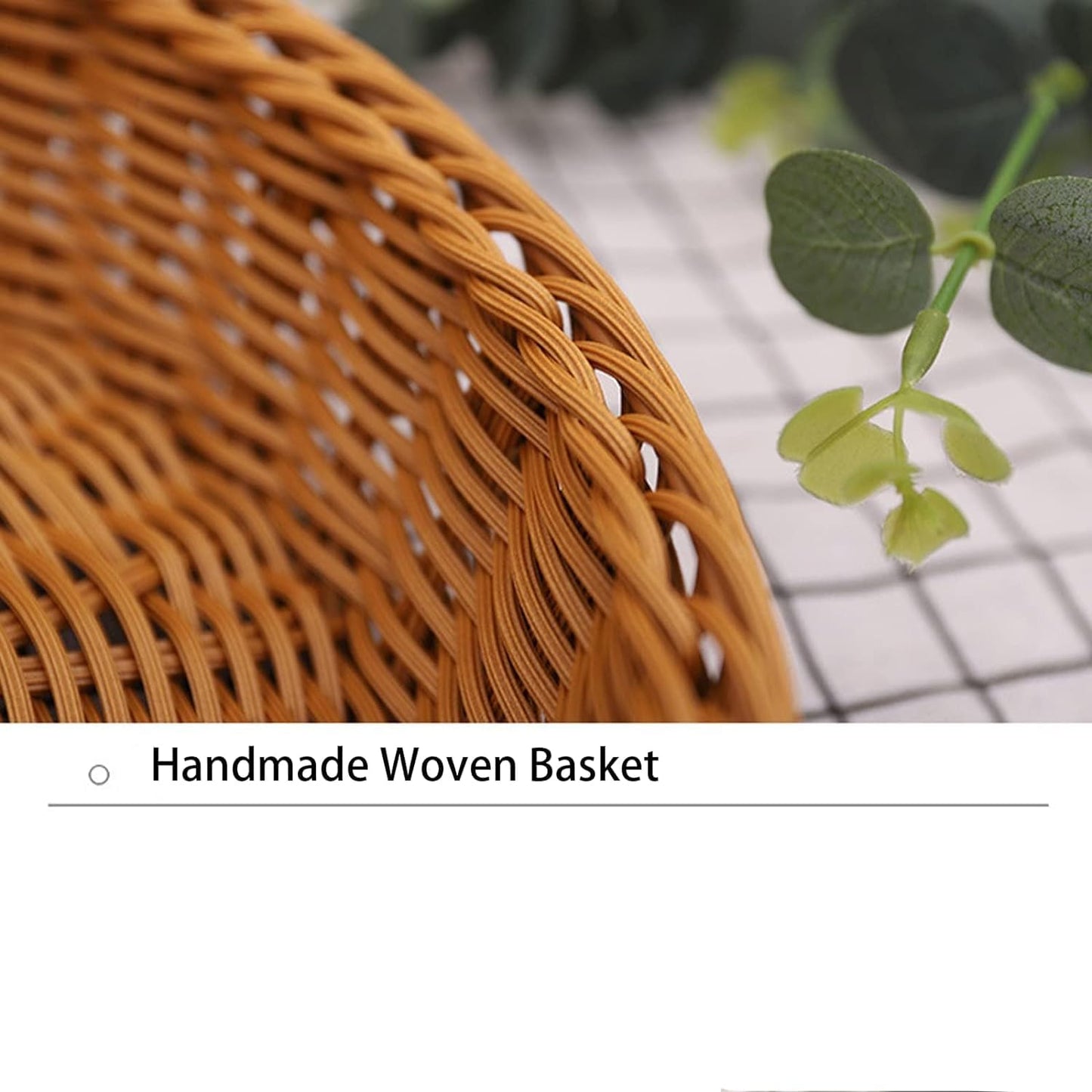 RAYCRAFT WORLD Round Bread Basket Fruit Basket with Transparent Dome Lid Basket for Restaurant/Home/Hotel Round Food Storage Basket Cake Stand Dome15 x4