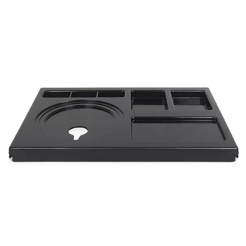 RAYCRAFT WORLD Kettle Tray Made of ABS Plastic Square, Hotel Room Serving Service Size: 16"x12"x1.5"