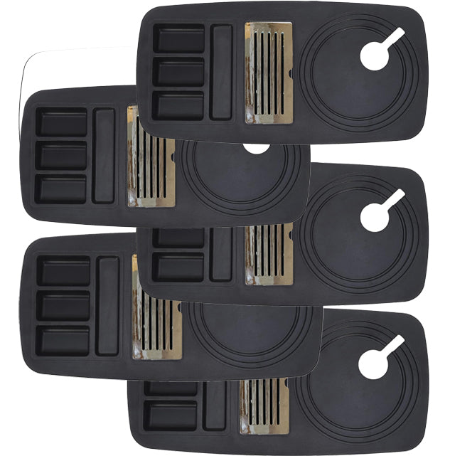 RAYCRAFT WORLD Electric Kettle Tray with SS Grid Made of ABS Plastic Oval