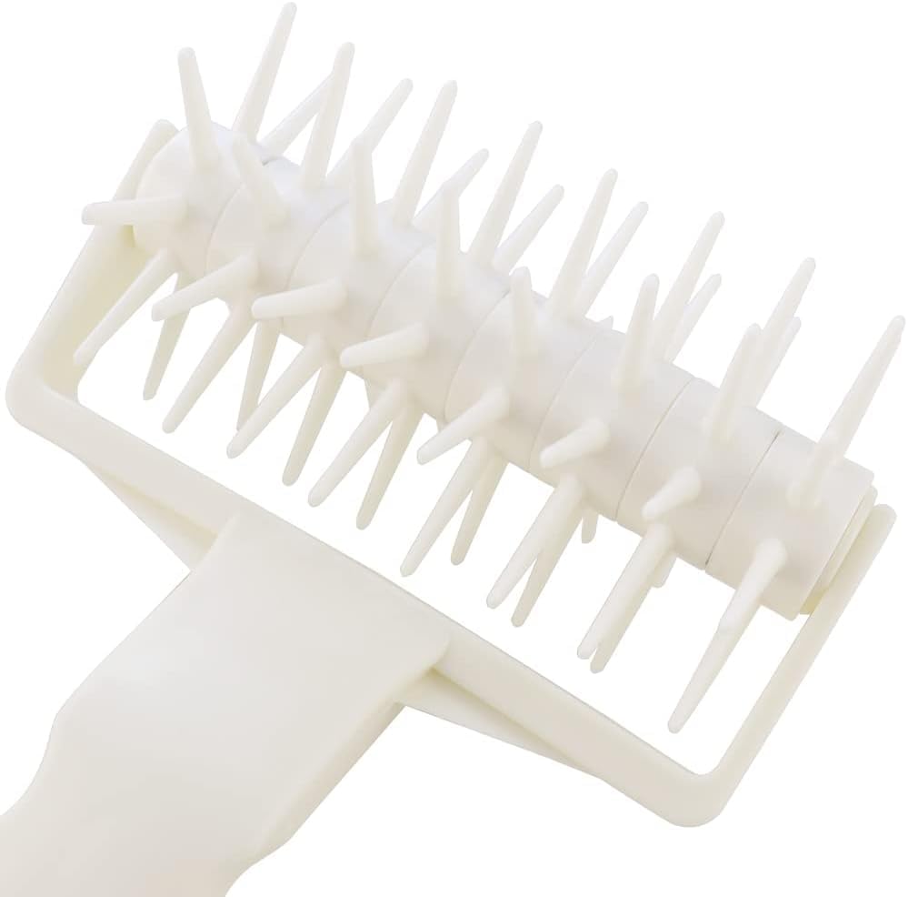 RAYCRAFT WORLD Dough Docker Pizza Pie Dough Roller Pizza Docker Roller Baking Tools for Pizza Crust Pastry Dough Pie Pizza Bread (Pack of 1Pc)