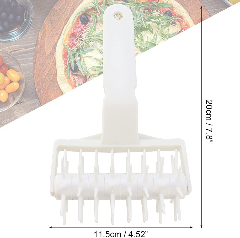 RAYCRAFT WORLD Dough Docker Pizza Pie Dough Roller Pizza Docker Roller Baking Tools for Pizza Crust Pastry Dough Pie Pizza Bread (Pack of 1Pc)