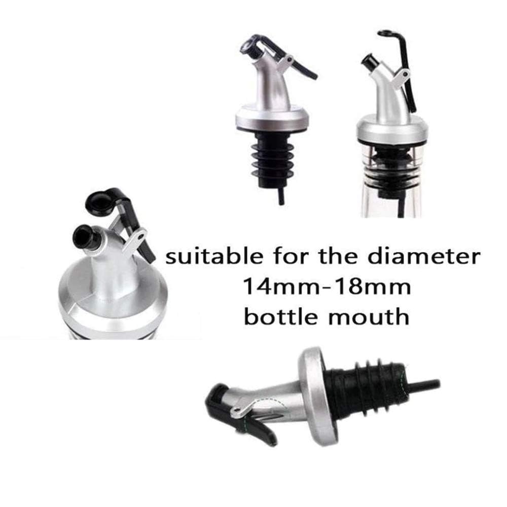 RAYCRAFT WORLD 300 ml, Oil Can Kitchen Olive Oil Bottle with Pourer Visible Cruet Vinegar Oil Dispenser Bottle for Oil/Vinegar